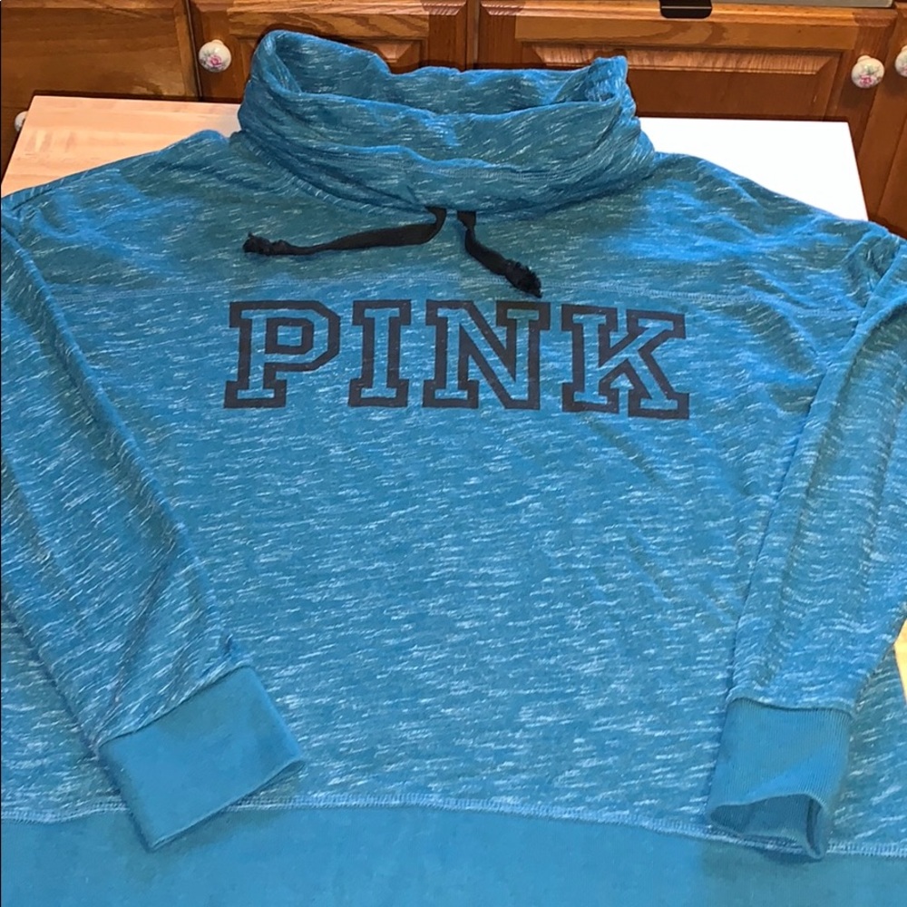 VS PINK Teal Blue Sweatshirt